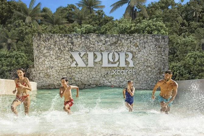 Excursion d'une journée à Xplor Park depuis Cancun avec prise en charge à l'hôtel